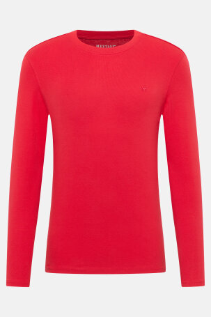 MUŠKARCI - Majice - Mustang Arlington majica - Dugi rukavi - Crvena