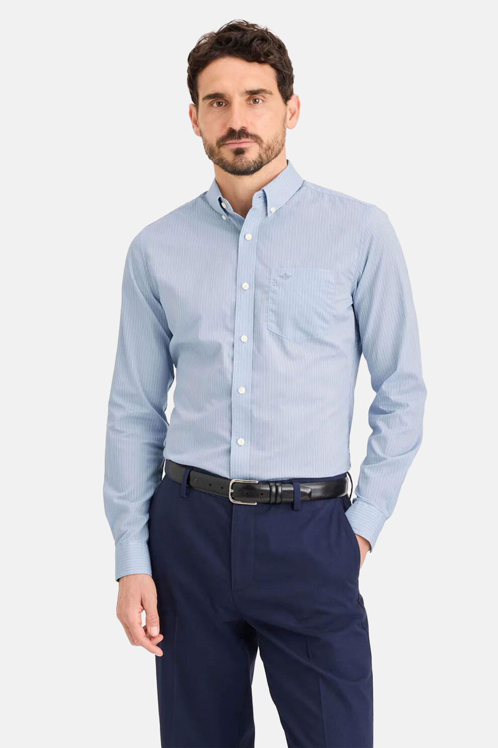 MUŠKARCI - Košulje - Dockers košulja - Dugi rukavi - Plava