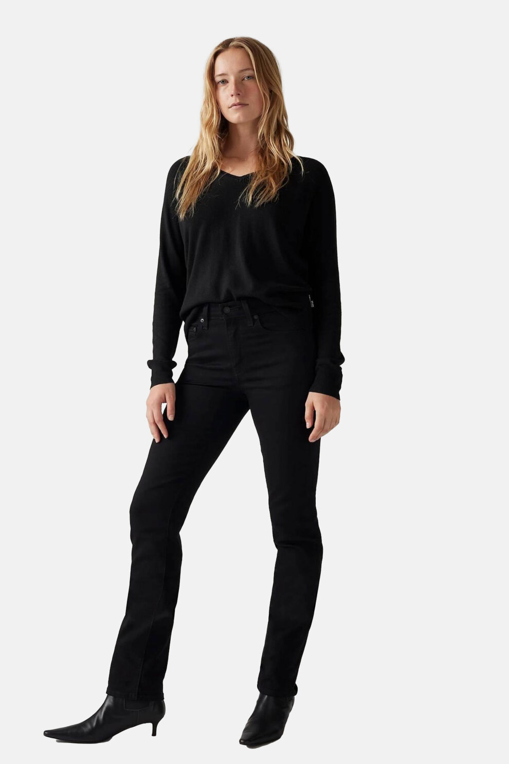 ŽENE - Traperice - Levi's 724 traperice - Crna - Straight