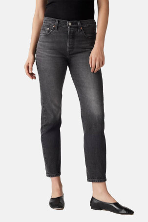 ŽENE - Traperice - Levi's 501 Crop traperice - Siva - Straight