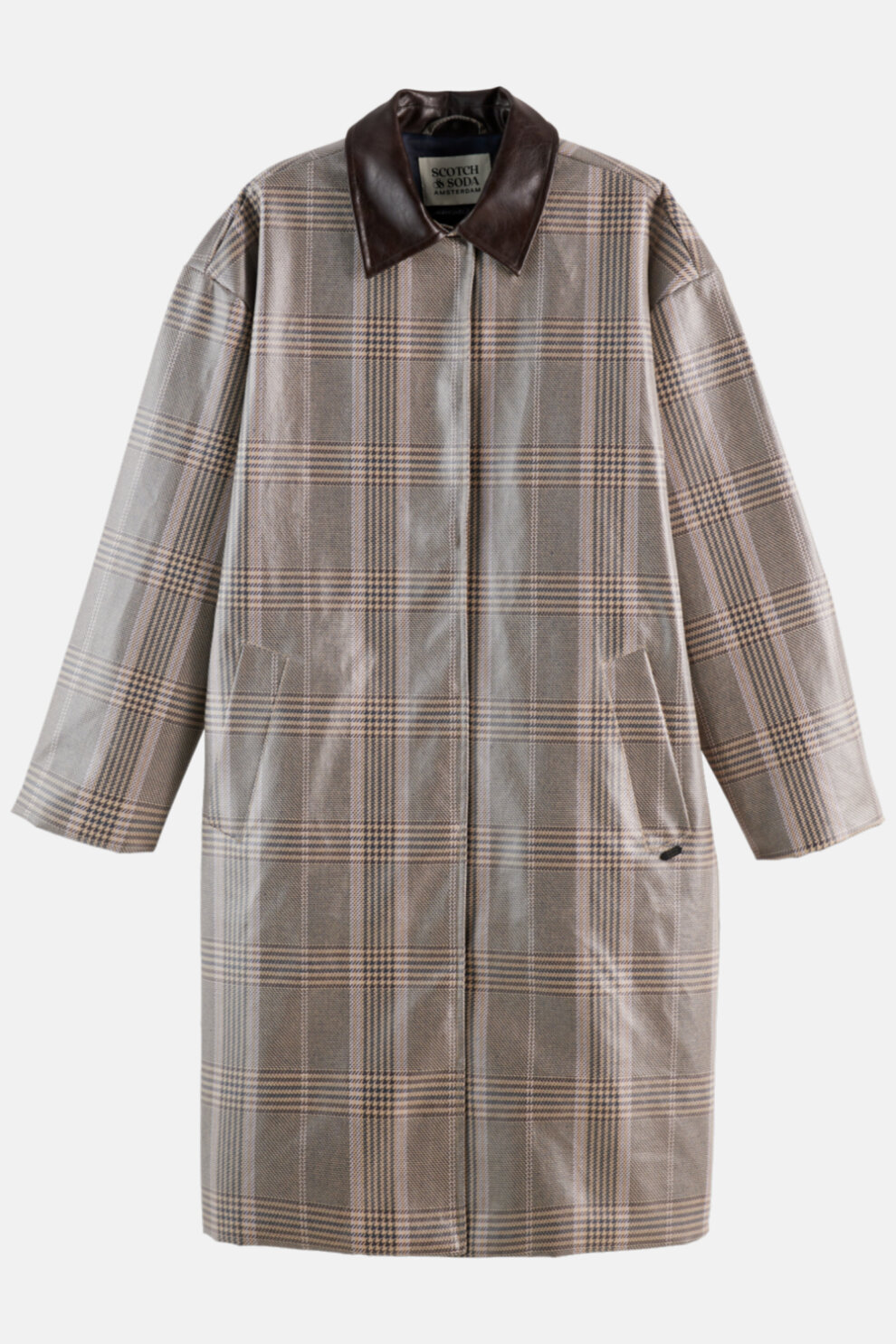 ŽENE - Jakne i kaputi - Scotch & Soda kabanica - Baloneri - Karirana