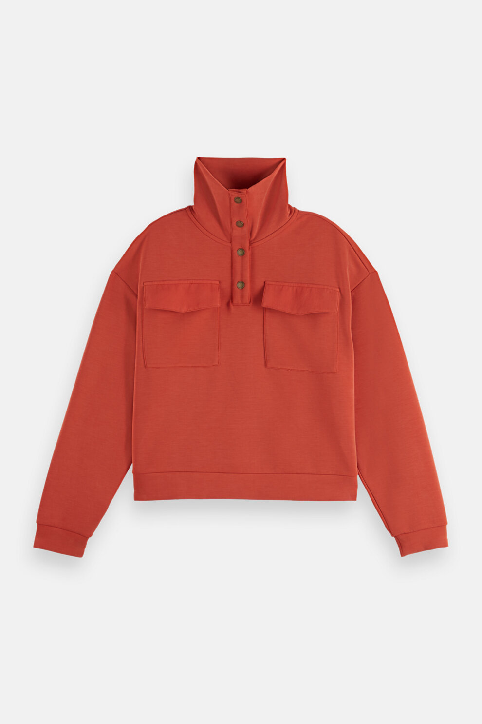 ŽENE - Majice - Scotch & Soda majica - Dugi rukav - Narančasta