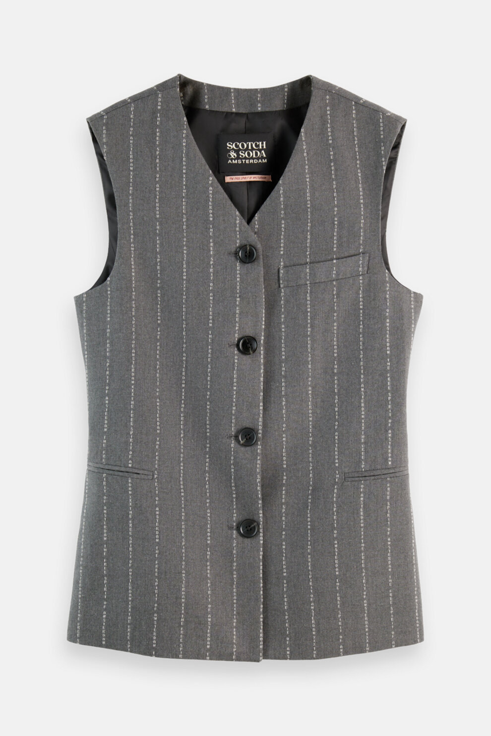 ŽENE - Jakne i kaputi - Scotch & Soda prsluk - Prsluci - Siva