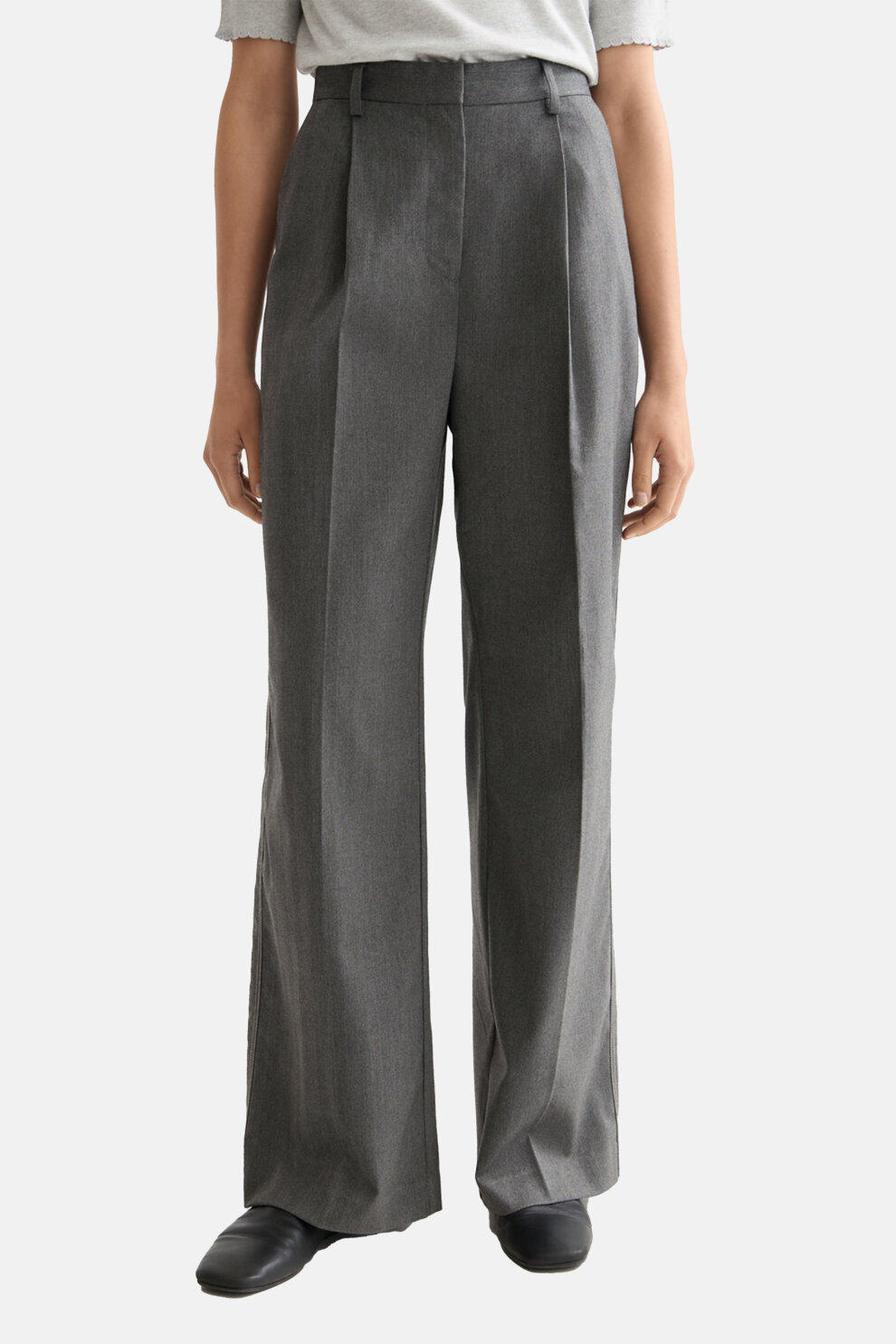 ŽENE - Hlače - Scotch & Soda Rose hlače - Duge hlače - Siva