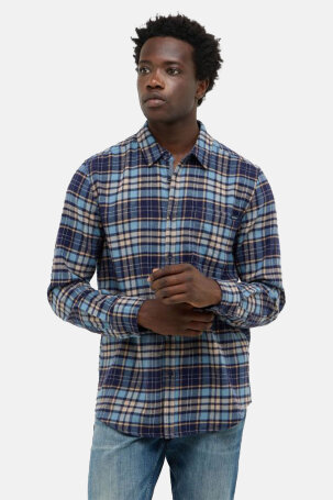 MUŠKARCI - Košulje - Mustang Eastbridge košulja - Dugi rukavi - Plava