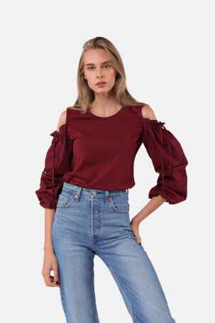 ŽENE - Majice - AD twenty majica - Dugi rukav - Crvena