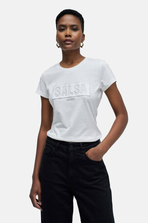 ŽENE - Majice - Salsa majica - Kratki rukav - Bijela