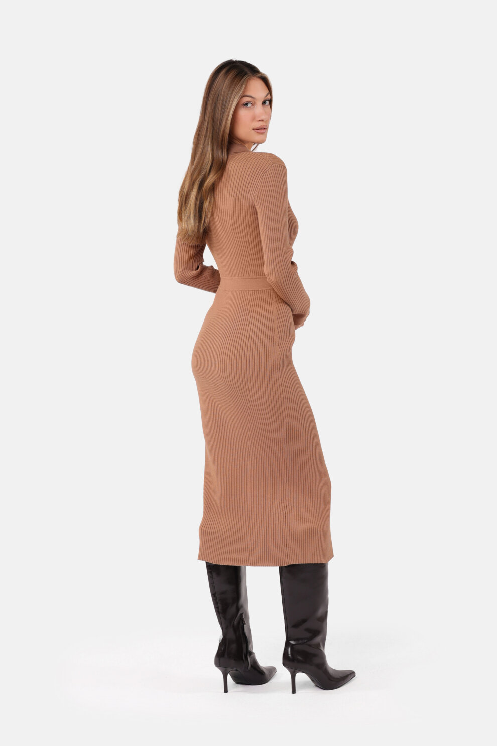 ŽENE - Suknje - Ad twenty pletena haljina - Midi - Bež
