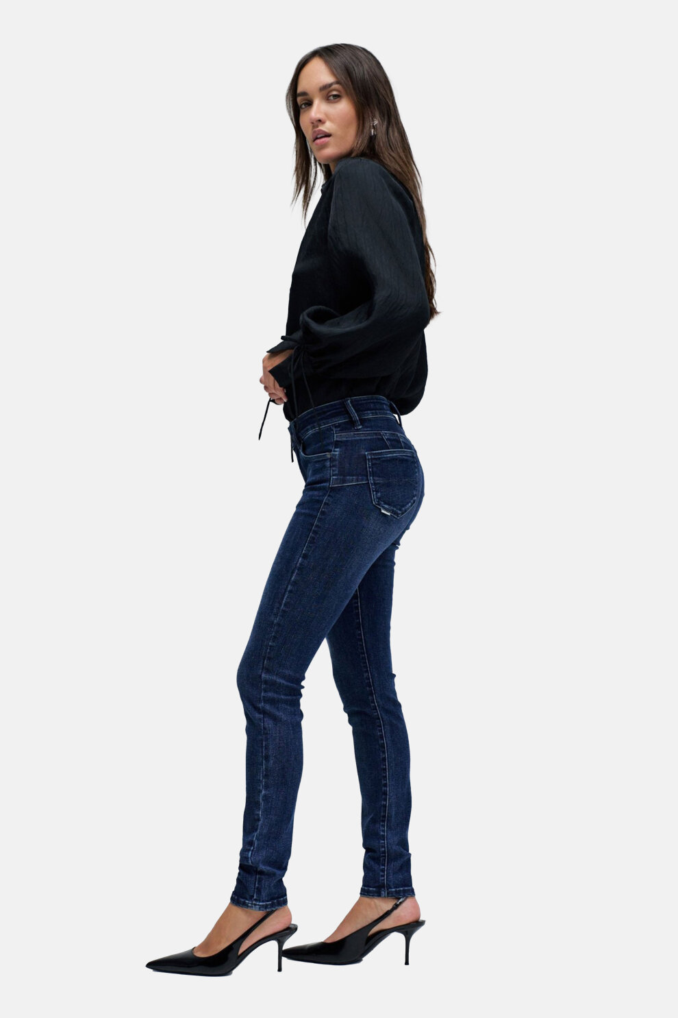 ŽENE - Traperice - Salsa Wonder traperice - Plava - Skinny