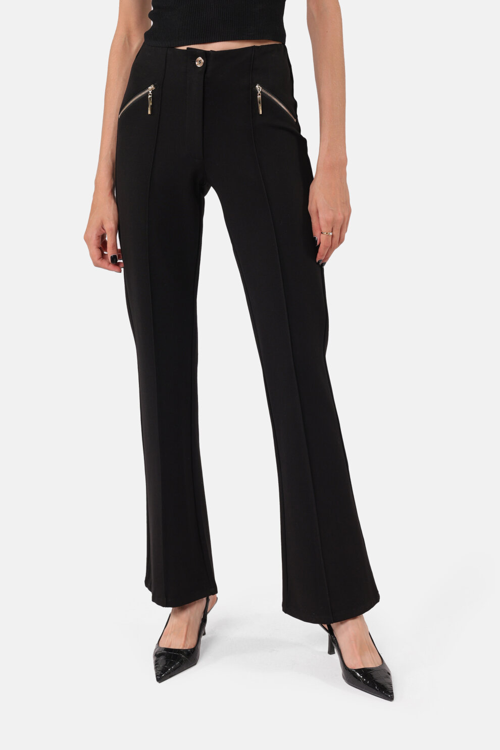 ŽENE - Hlače - AD twenty hlače - Duge hlače - Crna