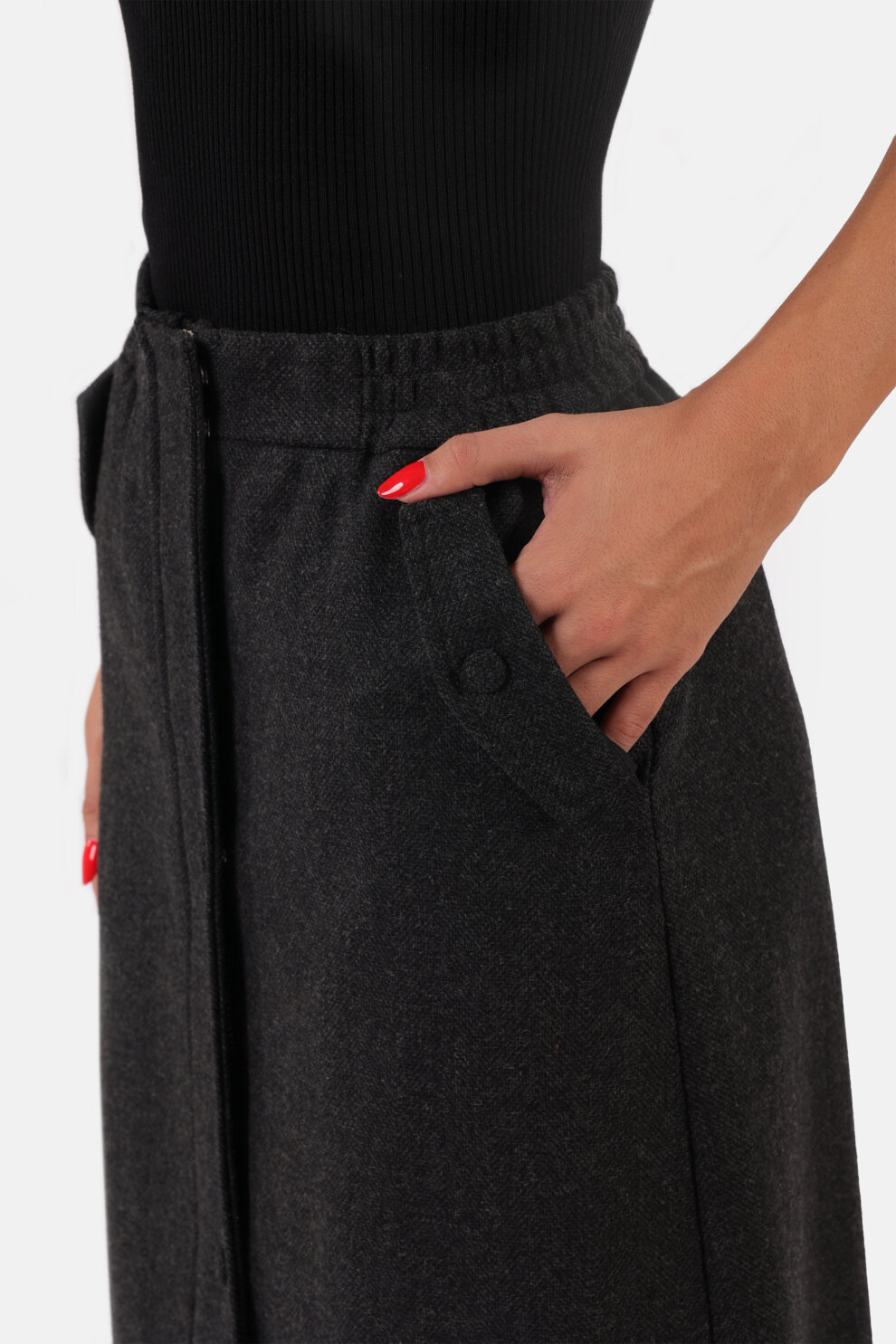 ŽENE - Suknje - AD twenty suknja - Midi - Siva