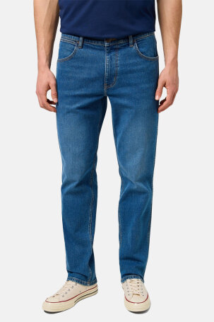 MUŠKARCI - Traperice - Wrangler Greensboro traperice - Plava - Straight