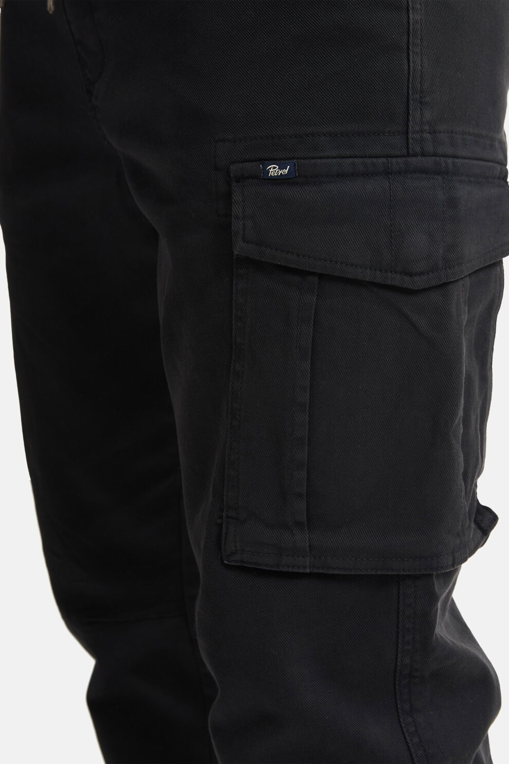 MUŠKARCI - Hlače - Petrol Cargo hlače - Duge hlače - Crna