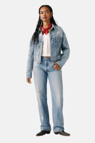 ŽENE - Traperice - Levi's 501 90s traperice - Plava - Fashion straight