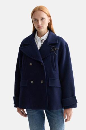 ŽENE - Jakne i kaputi - Scotch & Soda kaput - Kaputi - Plava