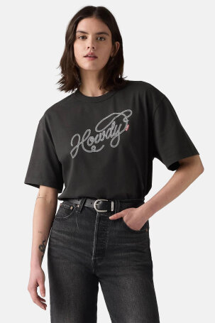 ŽENE - Majice - Levi's majica - Kratki rukav - Crna