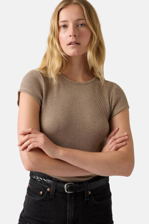 ŽENE - Majice - Levi's majica - Kratki rukav - Bež