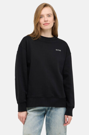 ŽENE - Majice - Mustang Burley majica - Dugi rukav - Crna