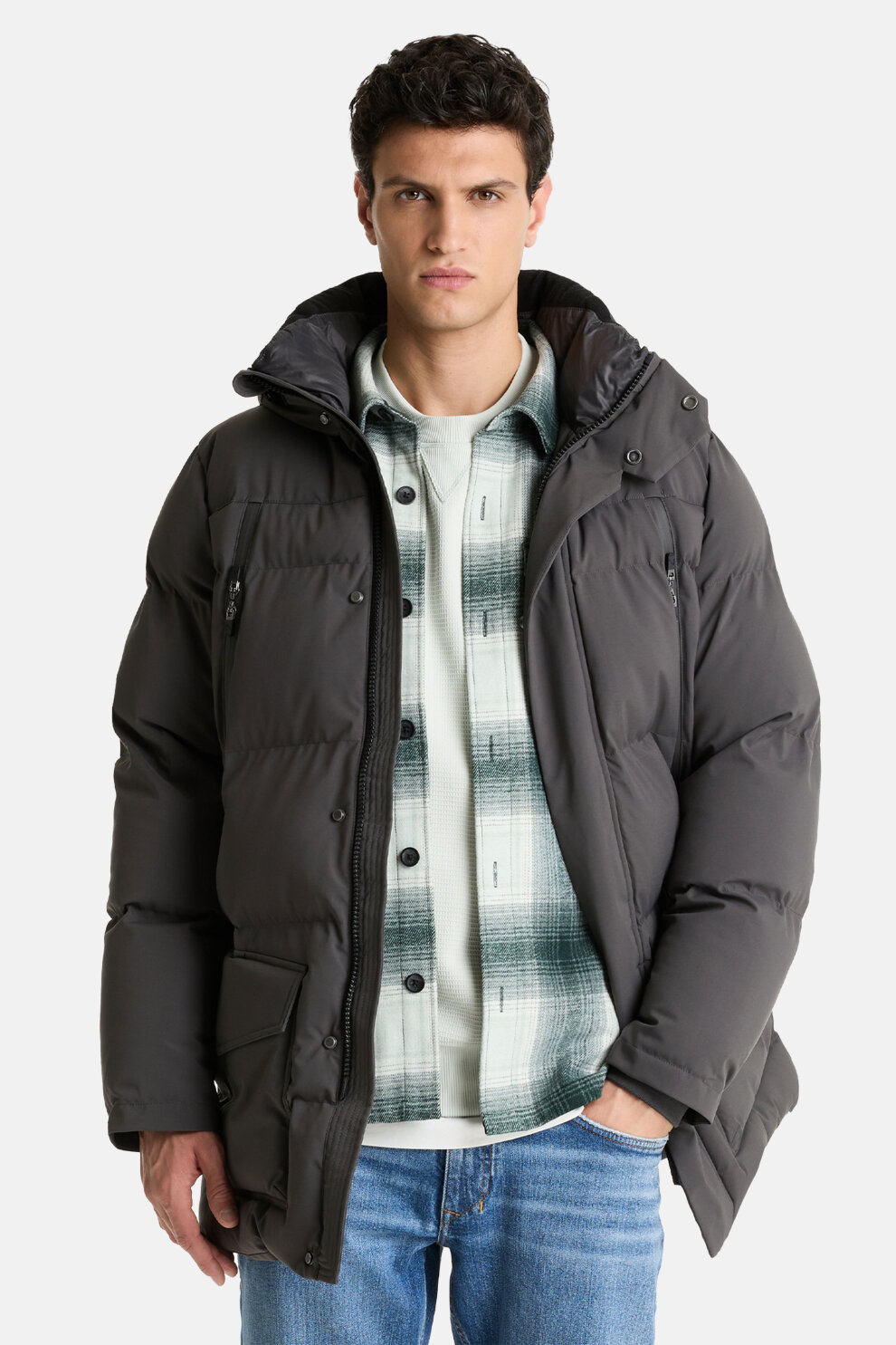 MUŠKARCI - Jakne i kaputi - Chasin' Explorer Tec jakna - Zimske jakne - Siva