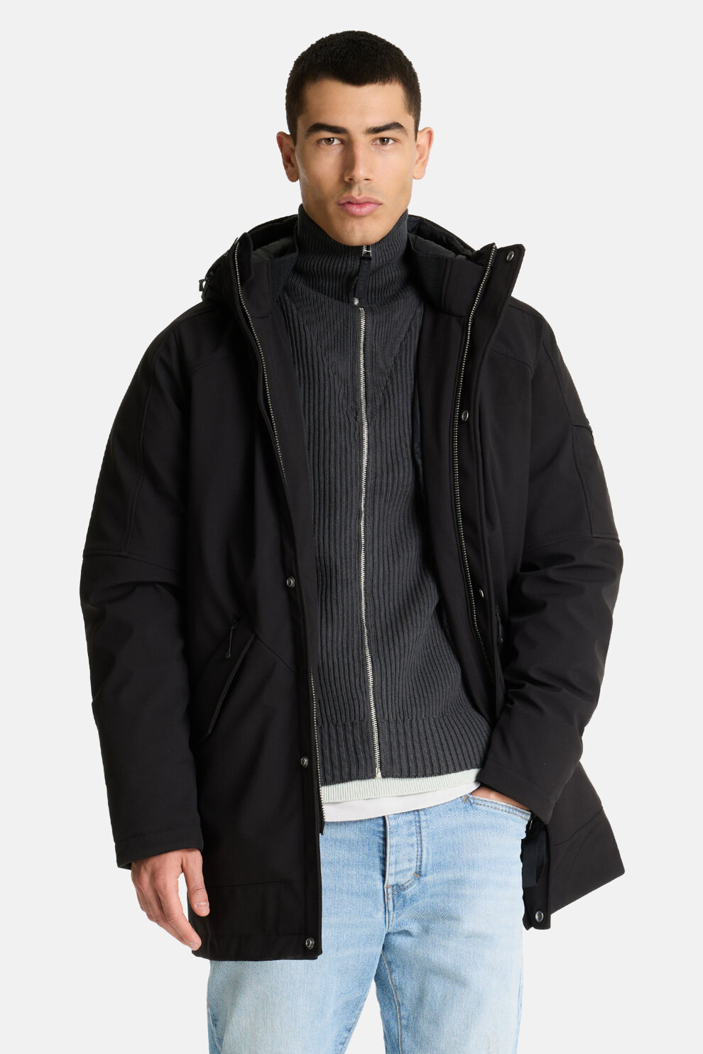 MUŠKARCI - Jakne i kaputi - Chasin' Return parka jakna - Zimske jakne - Crna