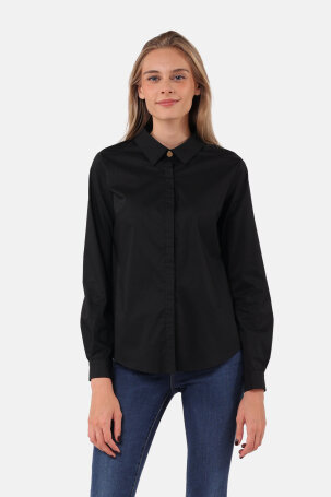 ŽENE - Košulje i bluze - AD twenty košulja - Dugi rukav - Crna