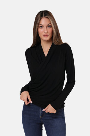 ŽENE - Majice - AD twenty majica - Dugi rukav - Crna