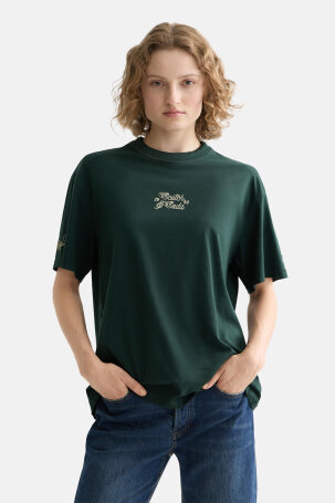 ŽENE - Majice - Scotch & Soda majica - Kratki rukav - Zelena