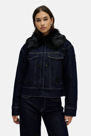 ŽENE - Jakne i kaputi - Salsa traper jakna - Jakne - Plava