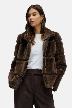 ŽENE - Jakne i kaputi - Salsa kaput - Kaputi - Smeđa