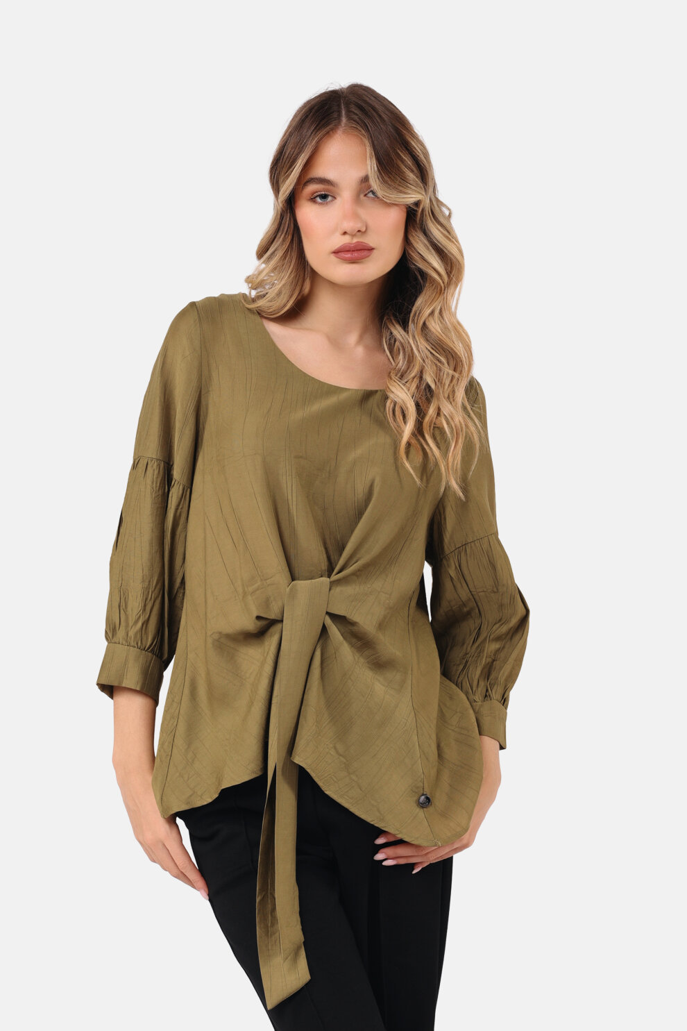 ŽENE - Košulje i bluze - AD twenty bluza - Dugi rukav - Zelena