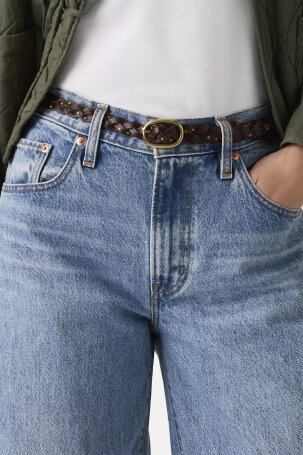 ŽENE - Remeni - Levi's kožni remen - Smeđa
