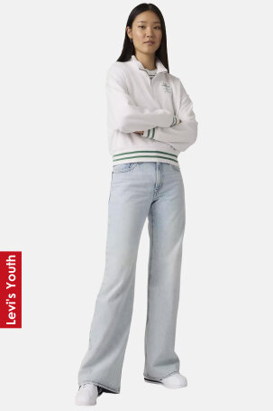 ŽENE - Traperice - Levi's Middy Loose traperice - Plava - Straight