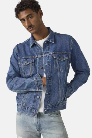 MUŠKARCI - Jakne i kaputi - Levi's Trucker traper jakna - Jakne - Plava