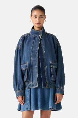 ŽENE - Jakne i kaputi - Levi's Blouson Trucker traper jakna - Jakne - Plava