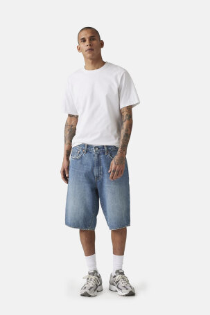 MUŠKARCI - Kratke hlače - Levi's 478 traper bermude - Plava