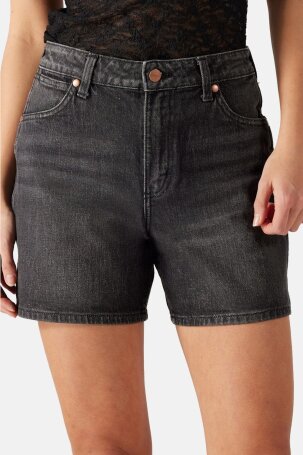 ŽENE - Kratke hlače - Wrangler bermude - Crna