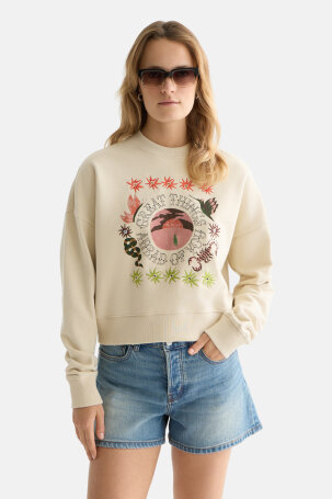 ŽENE - Majice - Scotch & Soda majica - Dugi rukav - Bež