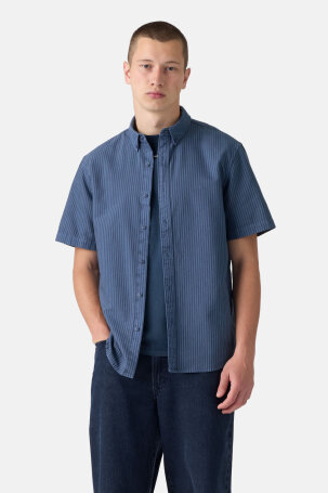 MUŠKARCI - Košulje - Levi's košulja - Kratki rukavi - Plava
