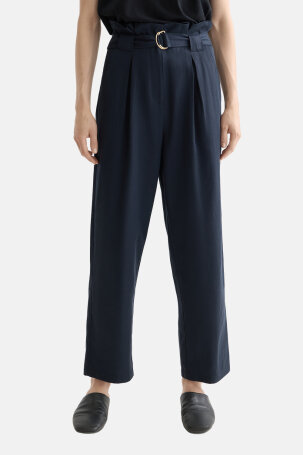 ŽENE - Odijela - Scotch & Soda hlače - Hlače od odijela - Crna