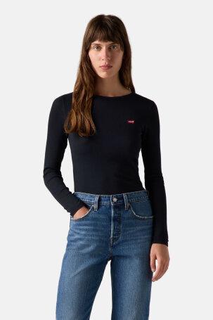 ŽENE - Majice - Levi's majica - Dugi rukav - Crna