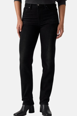 ŽENE - Traperice - Levi's 722 traperice - Crna - Slim