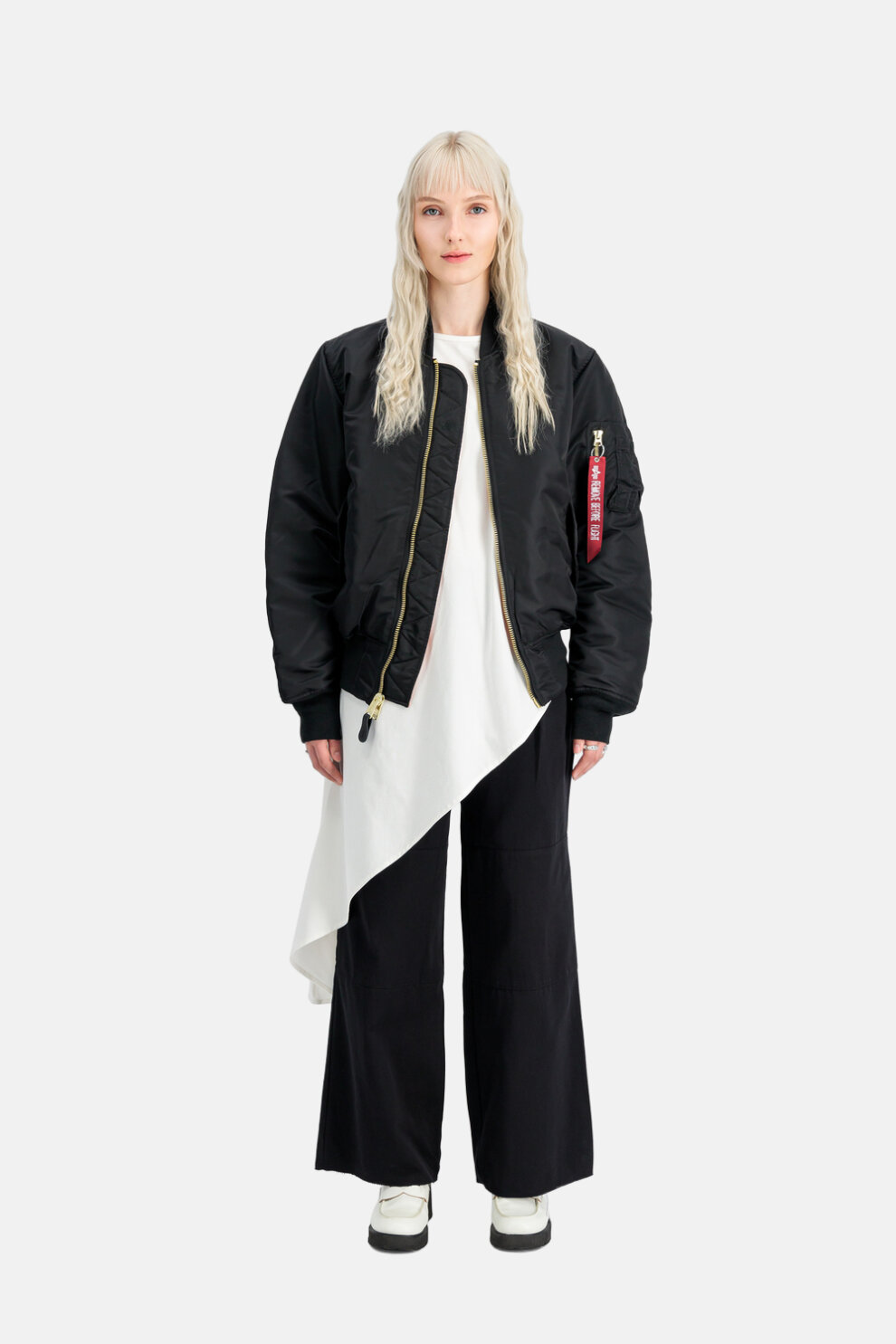 MUŠKARCI - Jakne i kaputi - Alpha Industries MA-1 Heritage jakna - Jakne - Crna