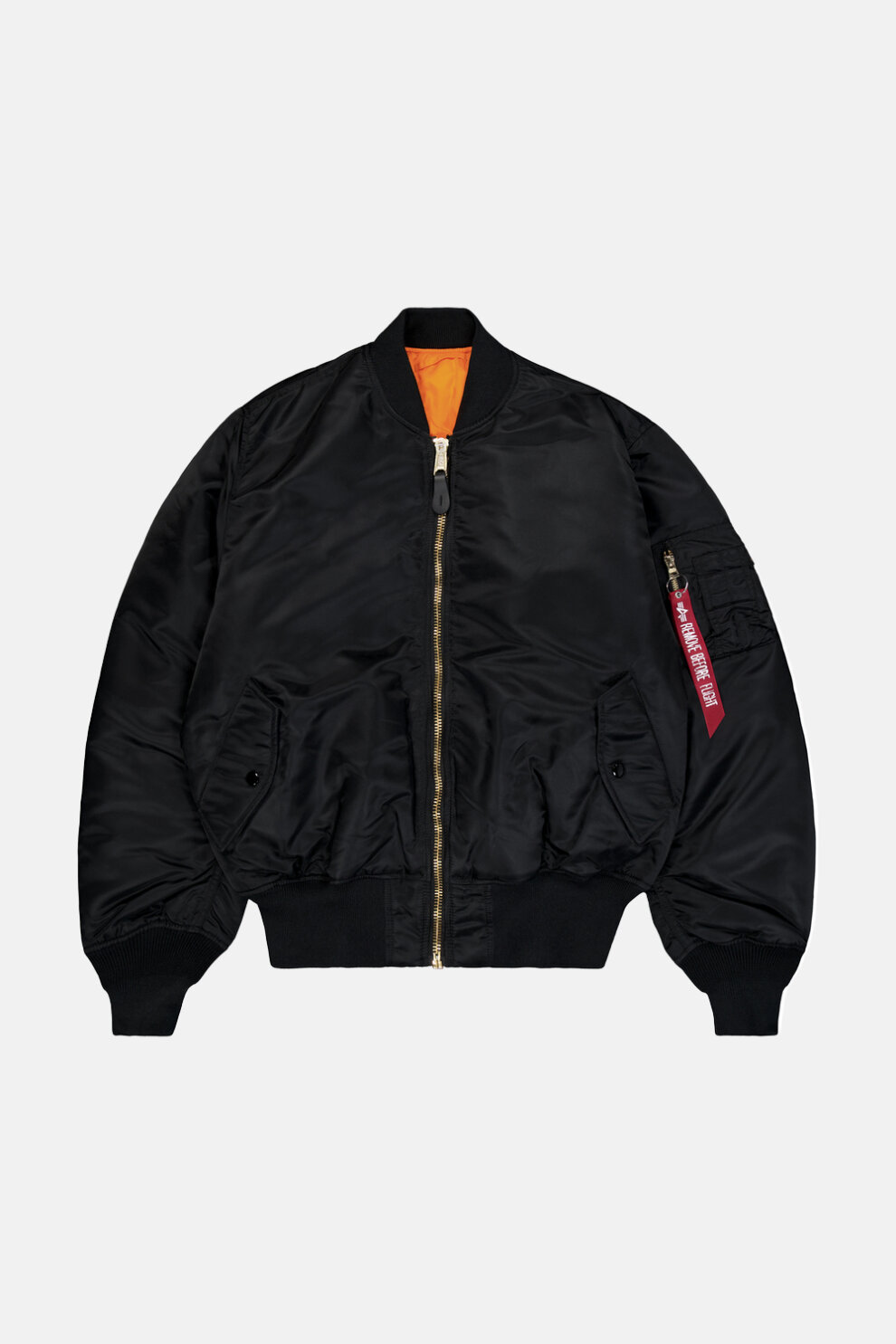 MUŠKARCI - Jakne i kaputi - Alpha Industries MA-1 Heritage jakna - Jakne - Crna
