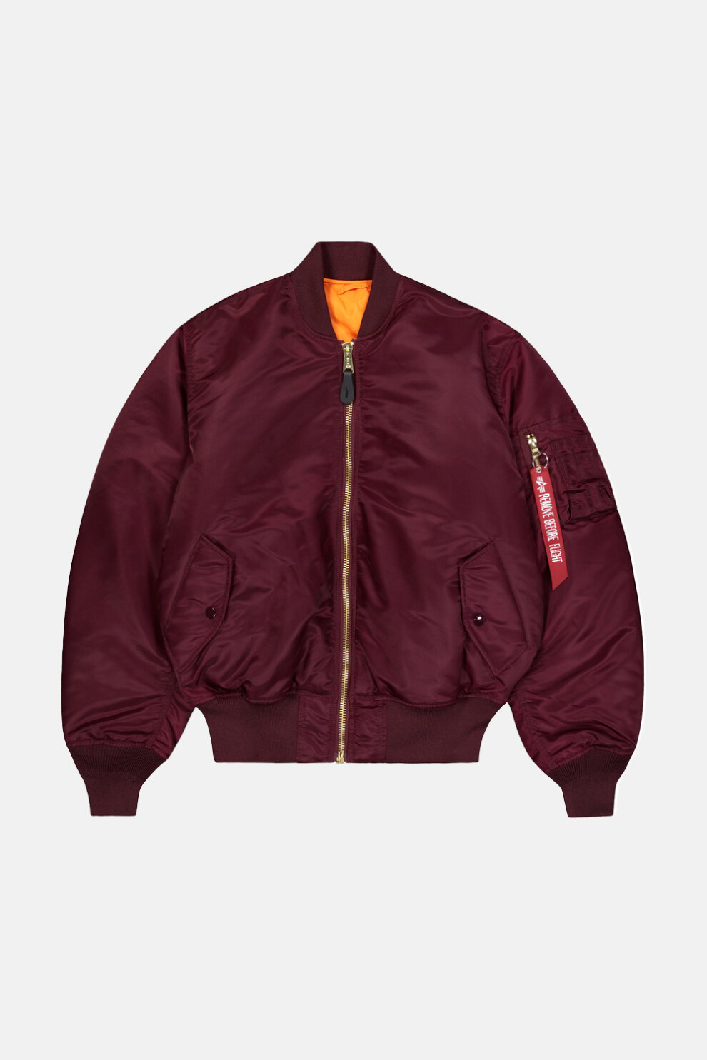 MUŠKARCI - Jakne i kaputi - Alpha Industries MA-1 Heritage jakna - Jakne - Crvena