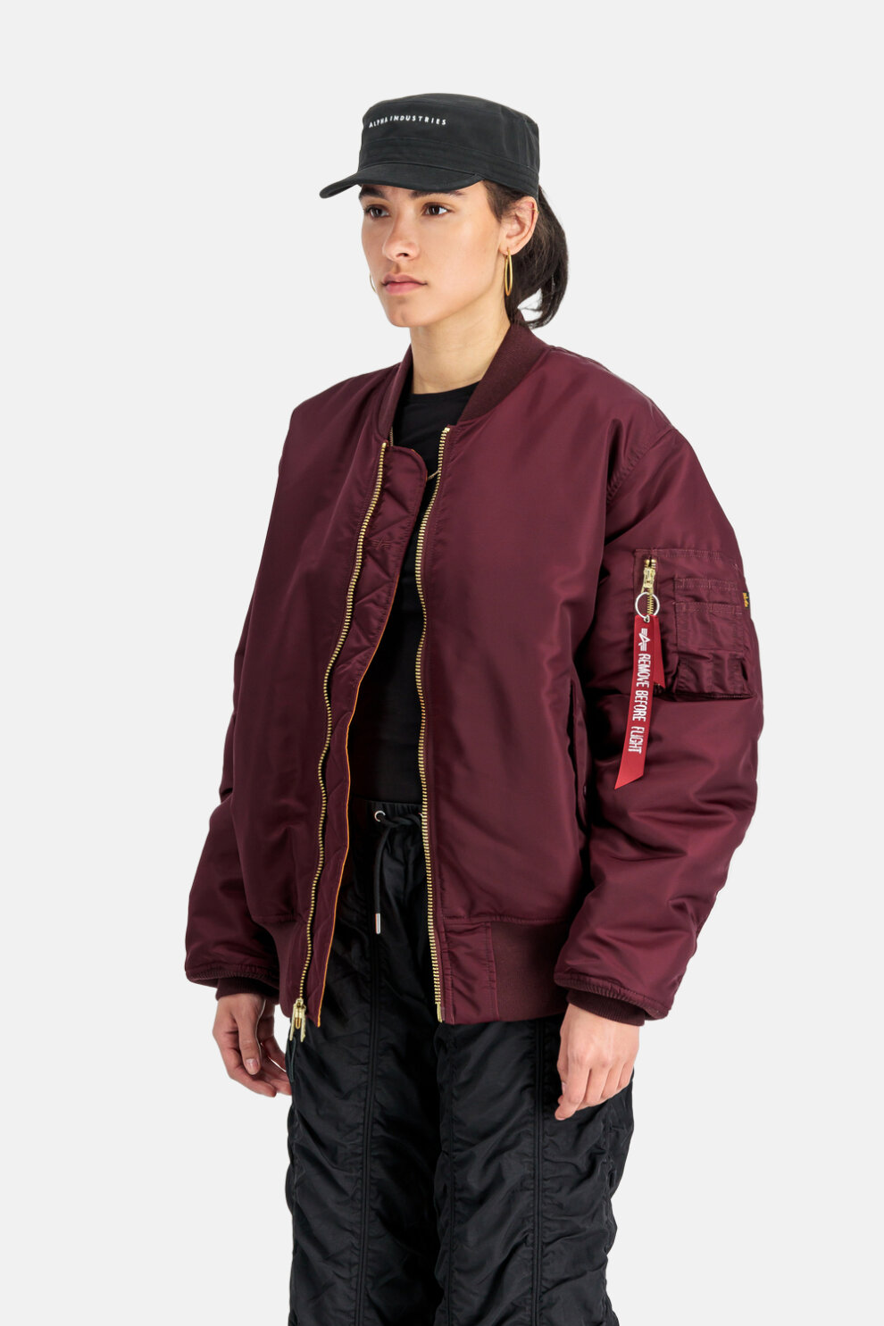 MUŠKARCI - Jakne i kaputi - Alpha Industries MA-1 Heritage jakna - Jakne - Crvena