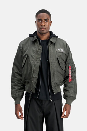 MUŠKARCI - Jakne i kaputi - Alpha Industries CWU-45 Heritage jakna - Jakne - Zelena