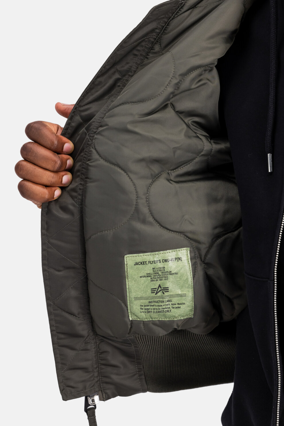 MUŠKARCI - Jakne i kaputi - Alpha Industries CWU-45 Heritage jakna - Jakne - Zelena