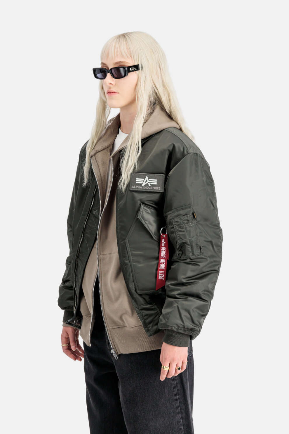 MUŠKARCI - Jakne i kaputi - Alpha Industries CWU-45 Heritage jakna - Jakne - Zelena