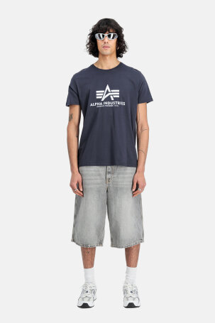 MUŠKARCI - Majice - Alpha Industries majica - Kratki rukavi - Plava