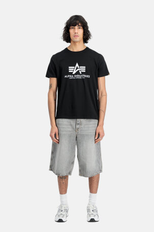 MUŠKARCI - Majice - Alpha Industries majica - Kratki rukavi - Crna